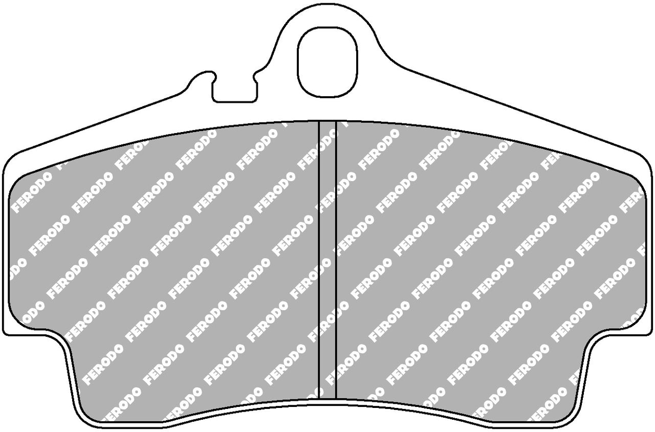 Image of Ferodo FRP1308W DS1.11 Porsche 718, 986, 987, 981 & 996 Rear Brake Pads