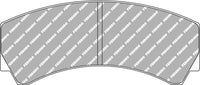 Thumbnail for Image of Ferodo FRP3018H DS2500 AP CP5040, CP9449, CP9450 & CP9451 Caliper Brake Pads