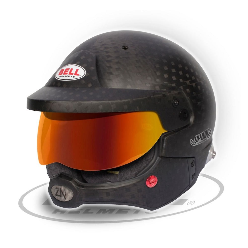 Experience the fusion of style and technology with the Bell HP10 Rally Helmet, the racer's choice for unparalleled open-face protection. iamge