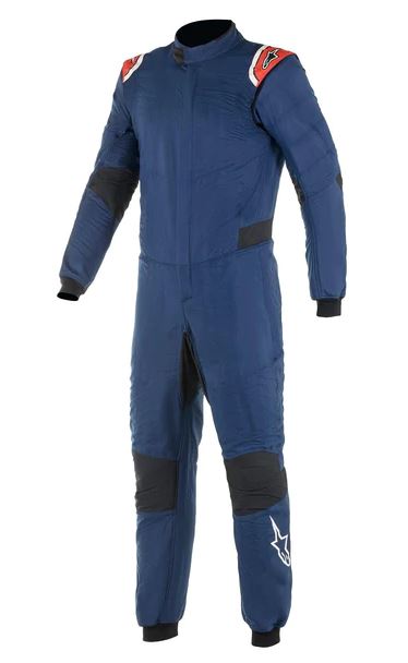 ALPINESTARS HYPERTECH RACE SUIT BLUE / RED IMAGE