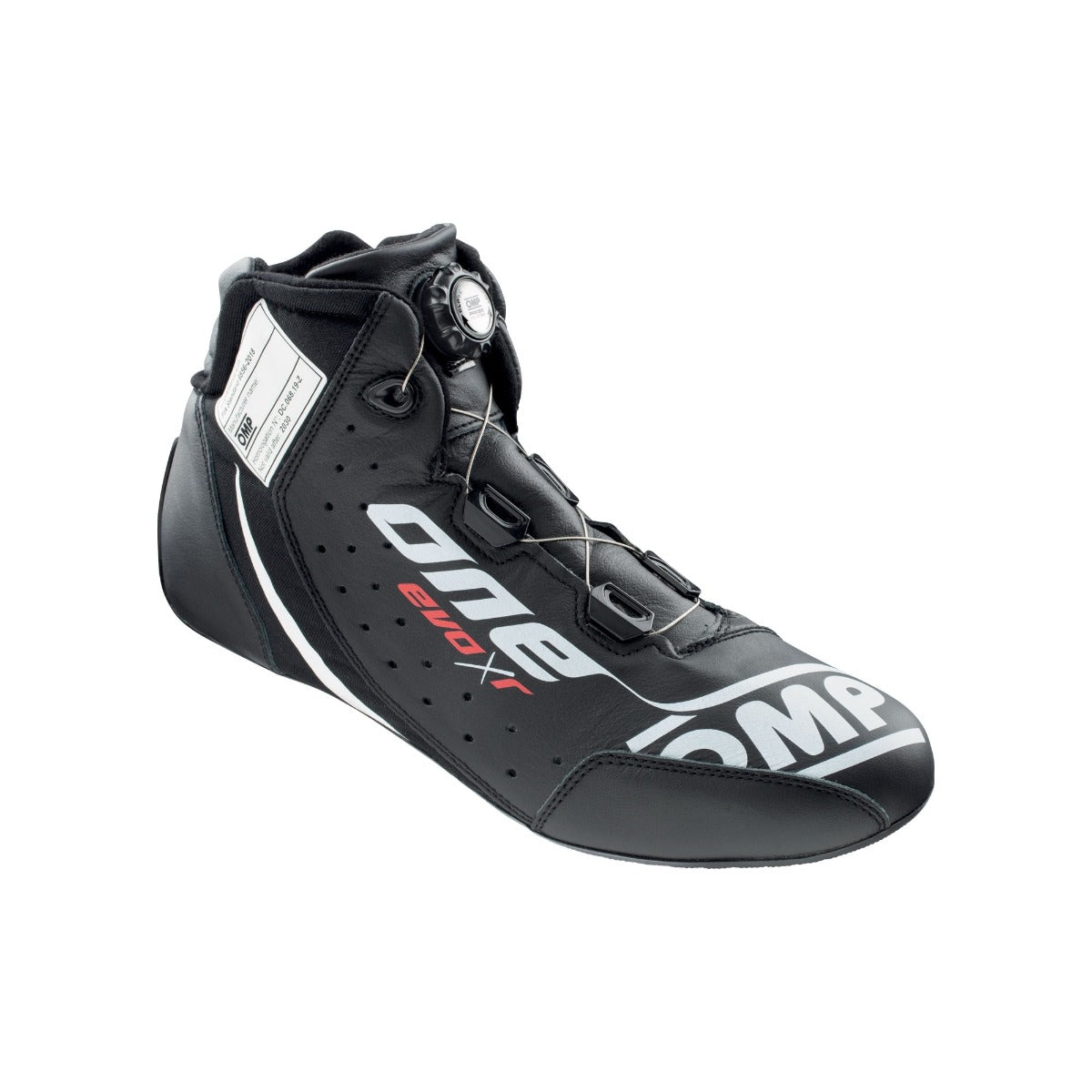 OMP One Evo X R Nomex Race Shoe in black