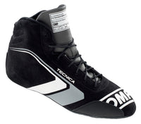 Thumbnail for OMP Tecnica Racing Shoes Black / White Right Profile Image