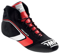 Thumbnail for OMP Tecnica Racing Shoes Black / Red Right side Image
