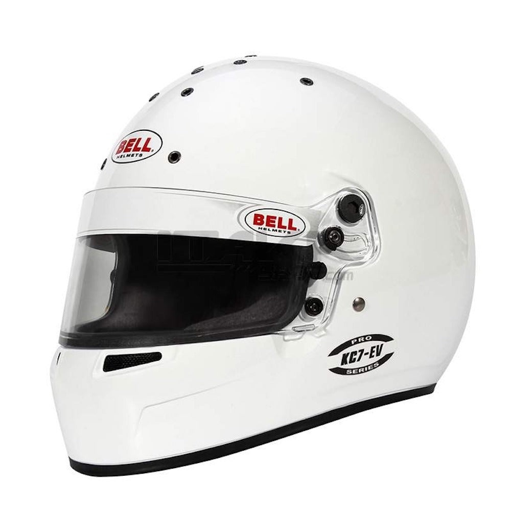 Detailed view of the Bell KC7-EV CMS Karting Helmet Image