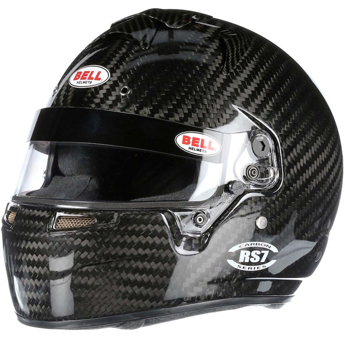 Bell RS7 Carbon Fiber Helmet left side high resolution image