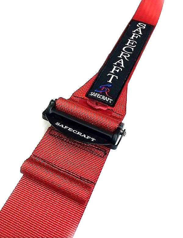 Safecraft Restraint Systems 7 Point Racing Harness for Elan NP01 red