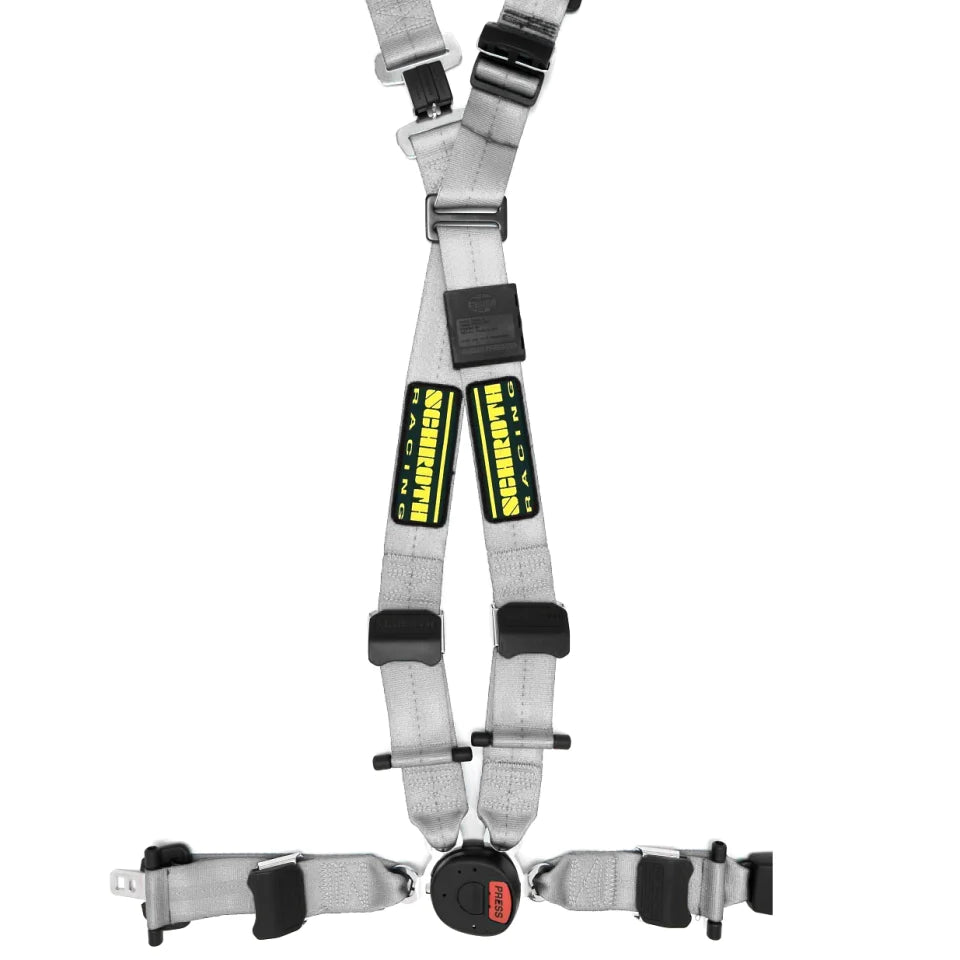 Schroth Quick-Fit Pro 4 Point Harness silver