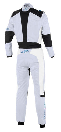 Thumbnail for ALPINESTARS GP TECH V3 GPTECH RACE SUIT SILVER / BLUE BACK IMAGE