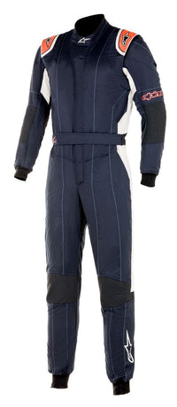 Thumbnail for ALPINESTARS GP TECH V3 GPTECH RACE SUIT ORANGE / BLUE FRONT IMAGE