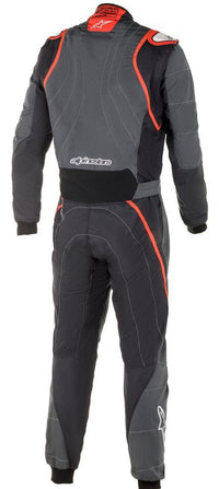 Thumbnail for Alpinestars GP Race v2 Fire Suit Black / Red back image