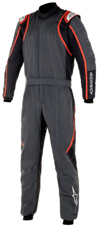 Thumbnail for Alpinestars GP Race v2 Fire Suit Black / Red Front Image