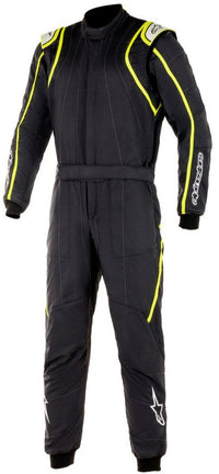 Thumbnail for Alpinestars GP Race v2 Fire Suit Black / yellow Front Image