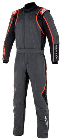 Thumbnail for Alpinestars GP Race v2 Boot Cuff Race Suit Black / Red Front Image