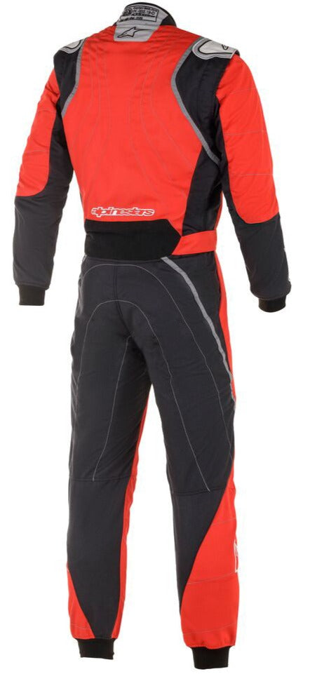Alpinestars GP Race v2 Boot Cuff Race Suit Red / Black Back Image