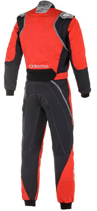 Thumbnail for Alpinestars GP Race v2 Boot Cuff Race Suit Red / Black Back Image