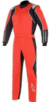 Thumbnail for Alpinestars GP Race v2 Boot Cuff Race Suit Red / black Front Image