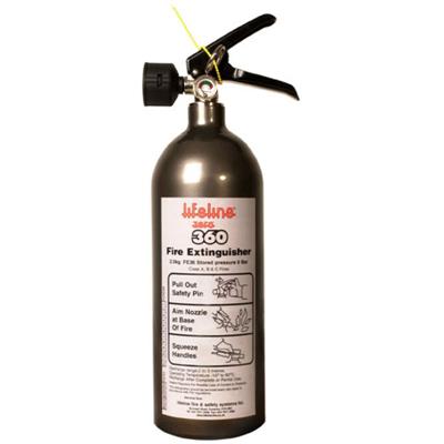 Lifeline Zero 360 Novec 1230 Hand Held Extinguisher