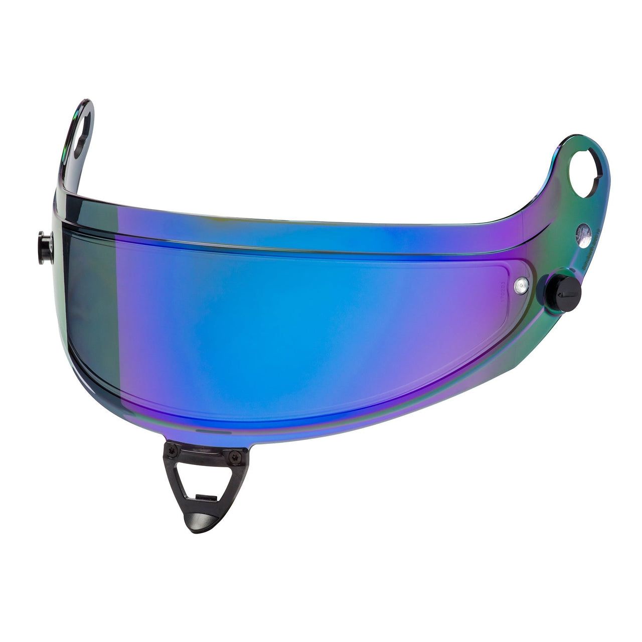 Schuberth SF4 SP1 SK1 legacy latch dark smoked blue mirrored racing visor image