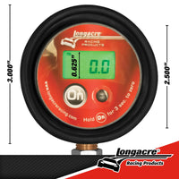 Thumbnail for Longacre 0-60 psi Semi Pro Digital Tire Gauge