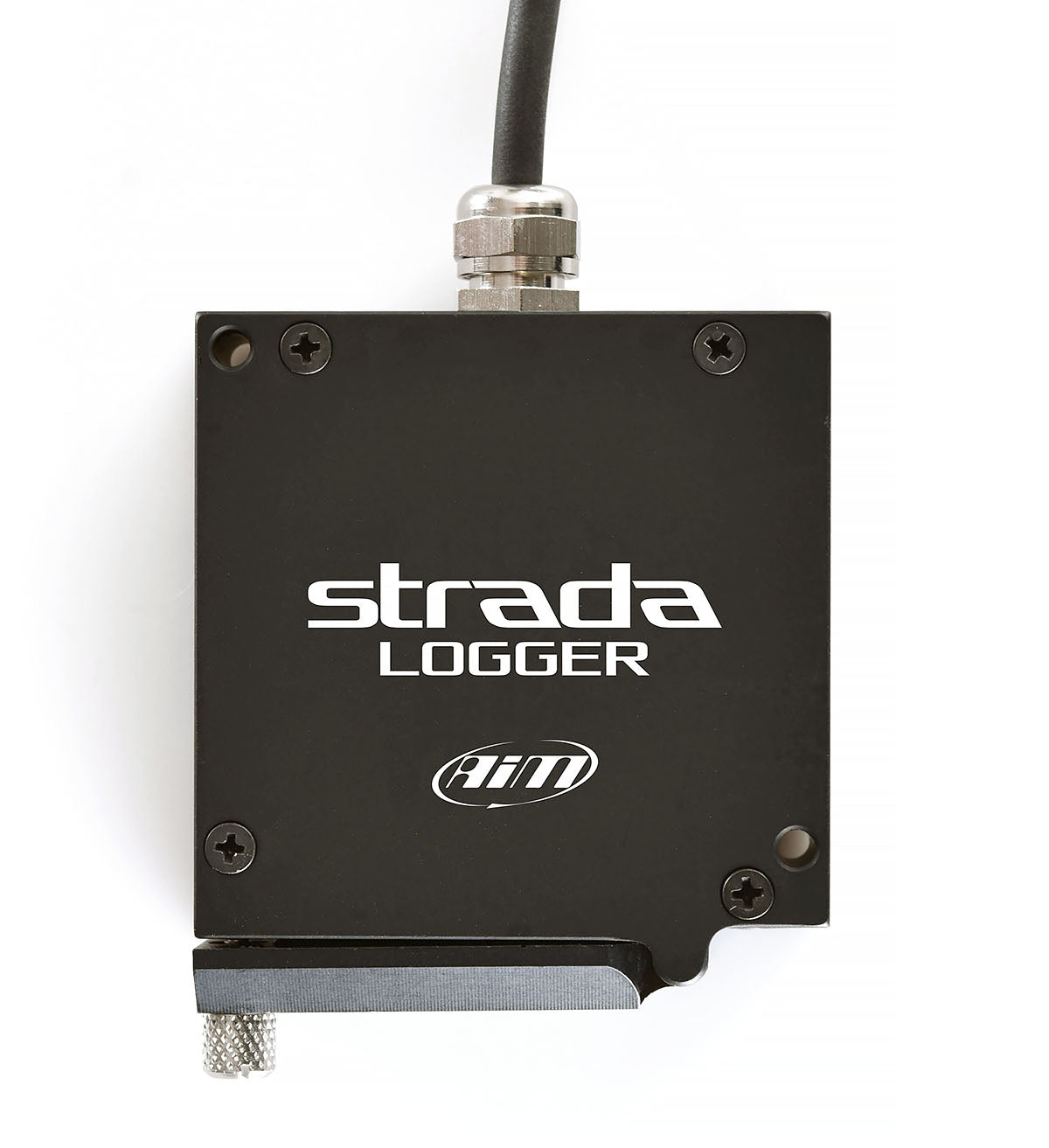 AiM-Strada-Logger-GPS09C-Module-Data-Hub-Logger-closeup-Image