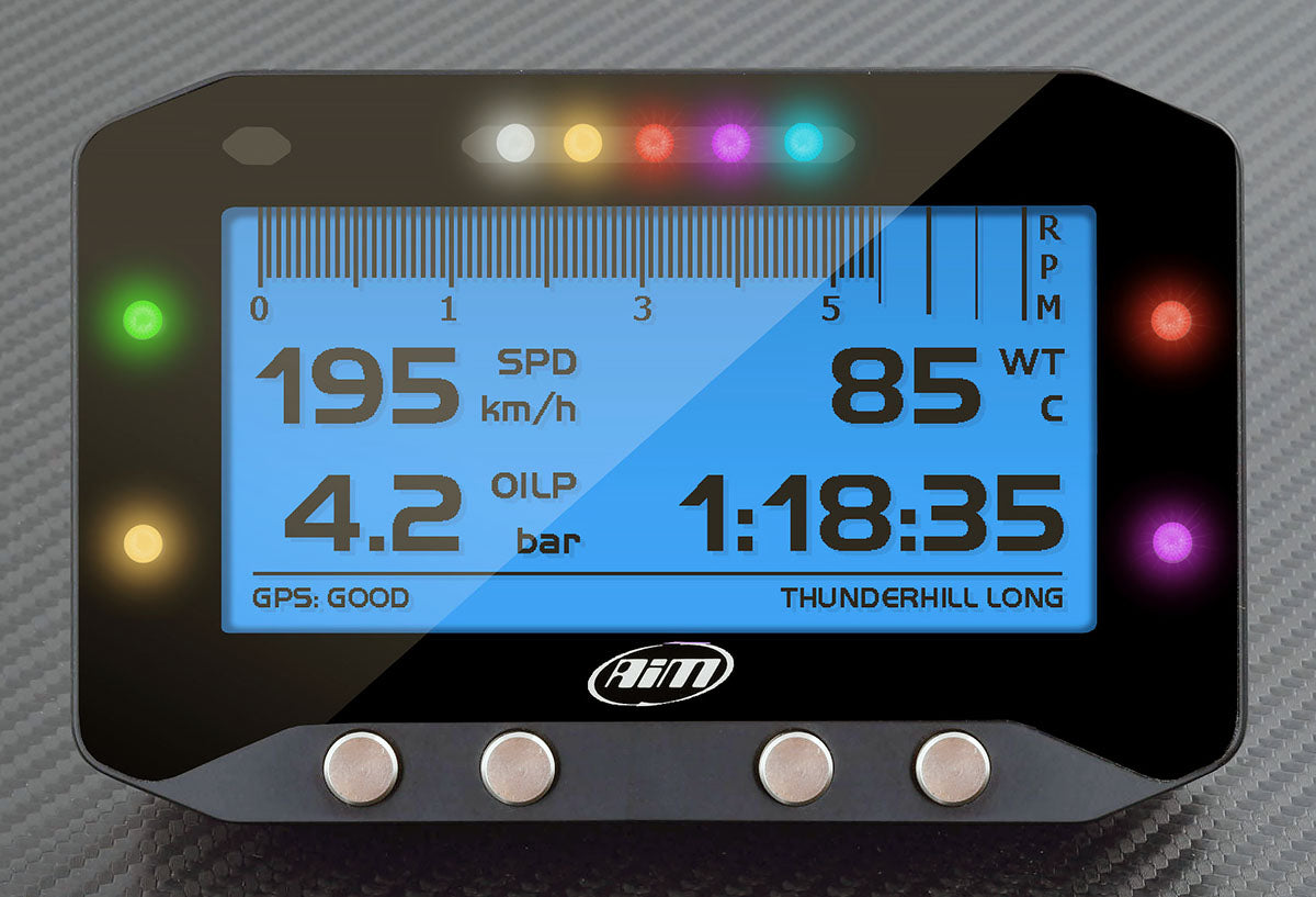 AiM GS-Dash and EVO 4S Data Logger Dash Display w/GPS