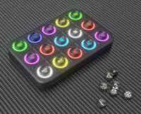 Thumbnail for AiM K15 PDM CAN-Configurable Keypad (15-Button)