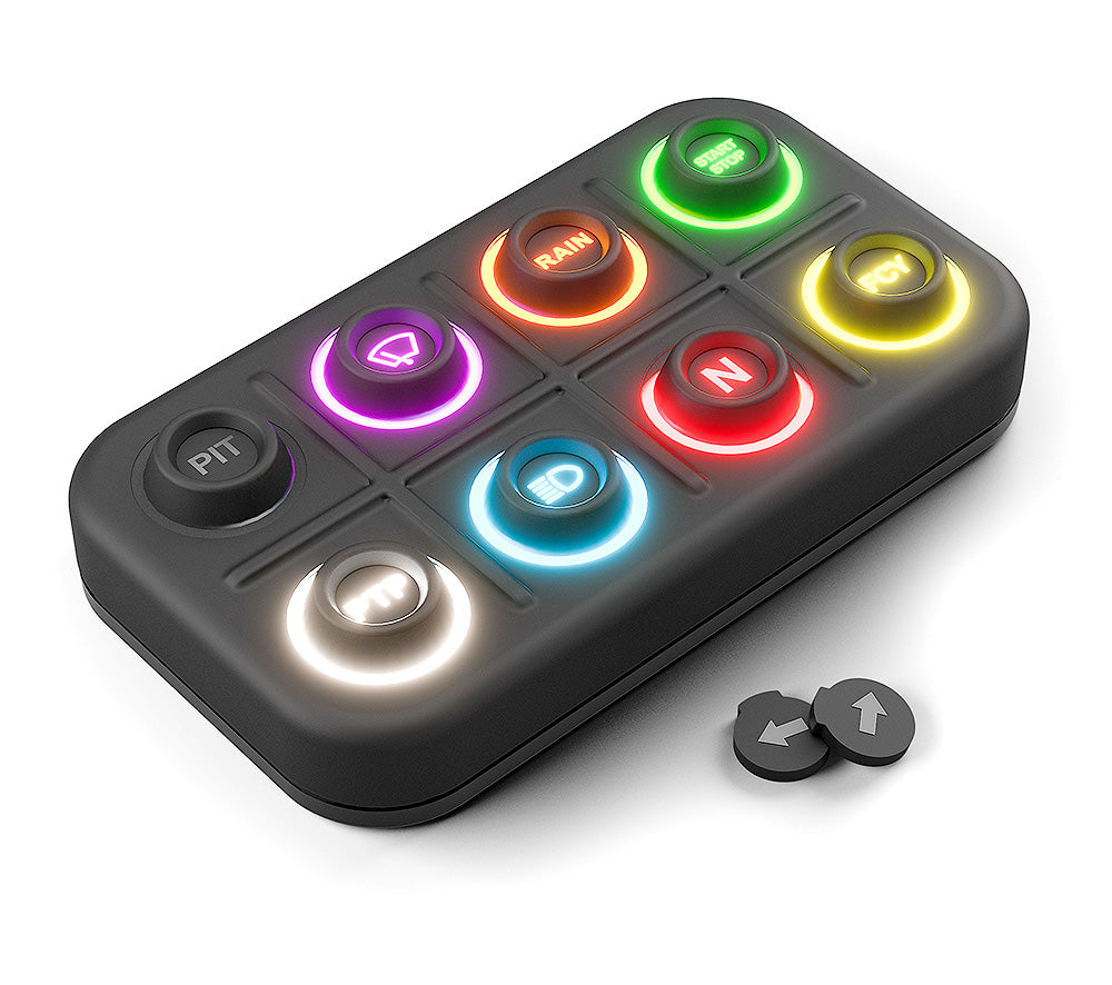 AiM K8 PDM CAN-Configurable Keypad (8-Button)