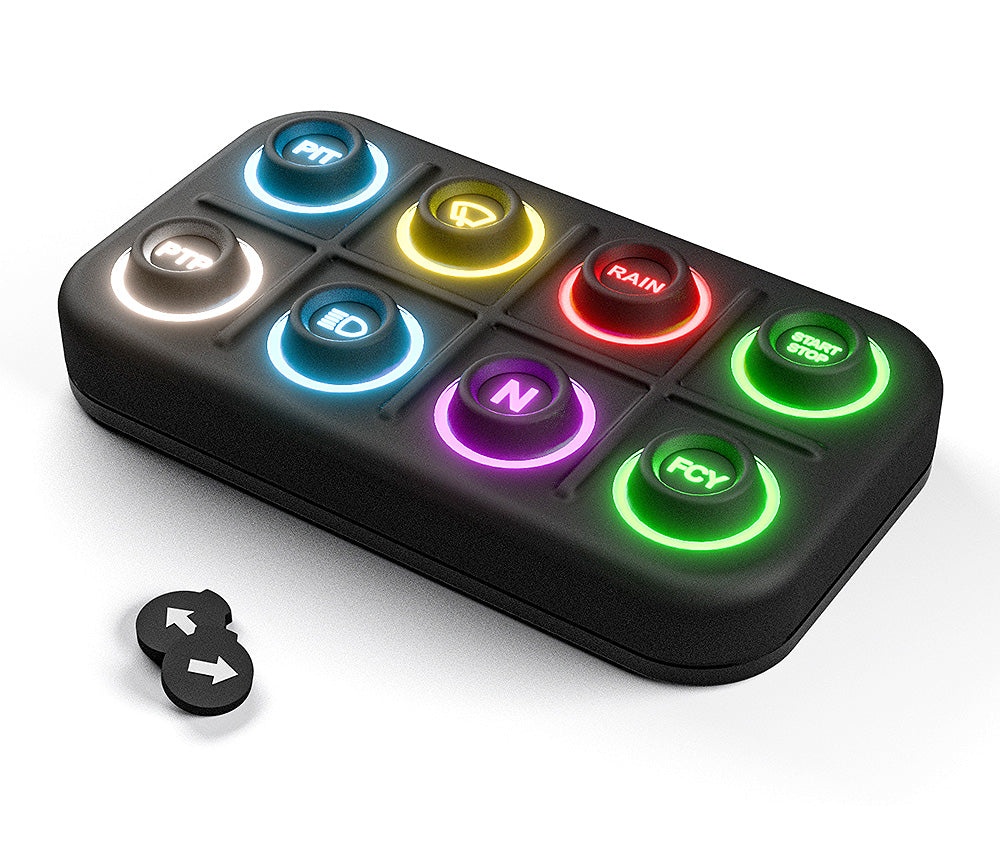 AiM K8 PDM CAN-Configurable Keypad (8-Button)