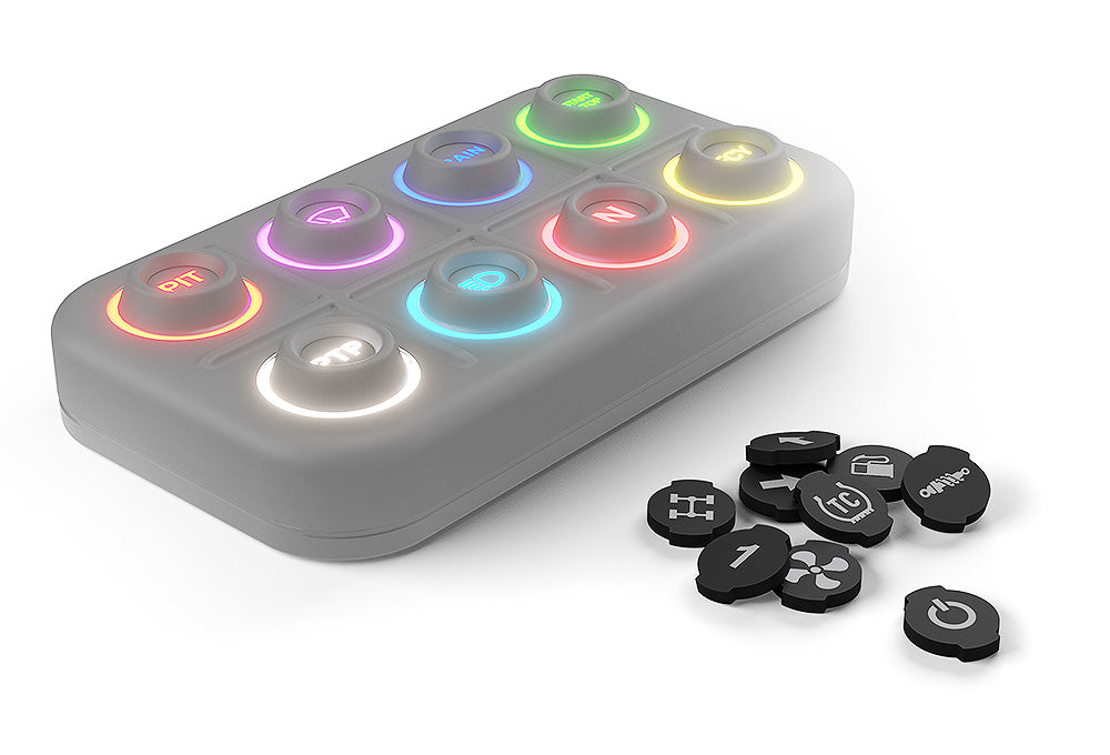 AiM K8 PDM CAN-Configurable Keypad (8-Button)