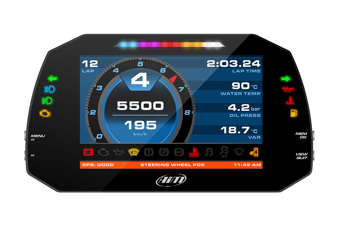 AiM Sports MXG 1.3 Strada Large Color TFT Dash
