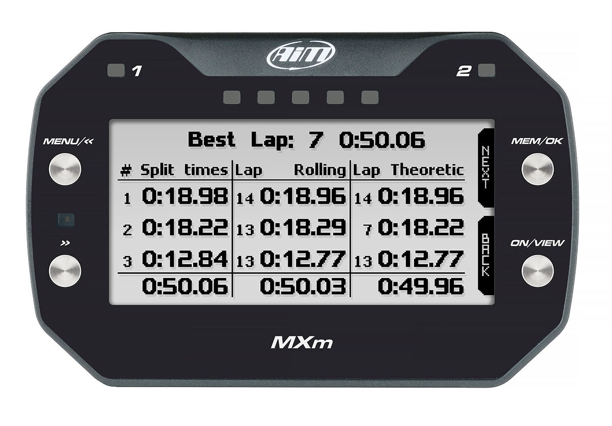 AiM Sports MXm Compact Dash Logger