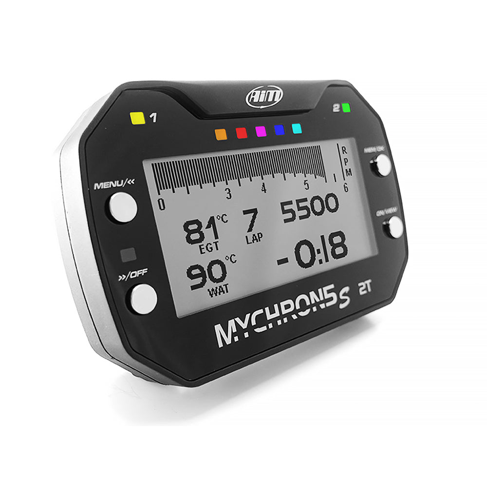 AiM Sports MyChron 5S 2T Dual-Temperature Karting Dash and Data Logger