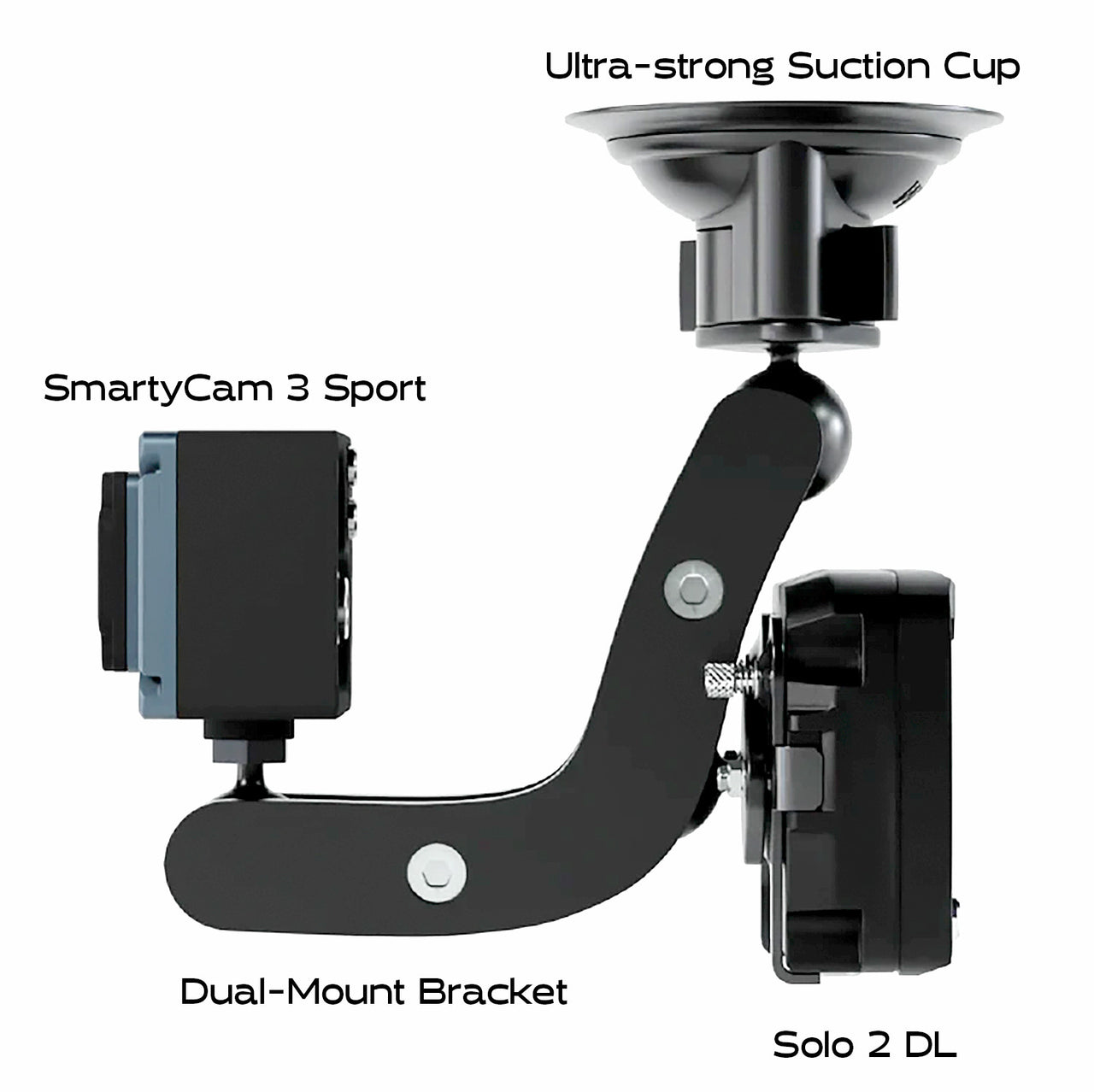 AiM_Solo2_SmartyCam3_Dual_Mount_Track_Day_Kit_side_profile-image