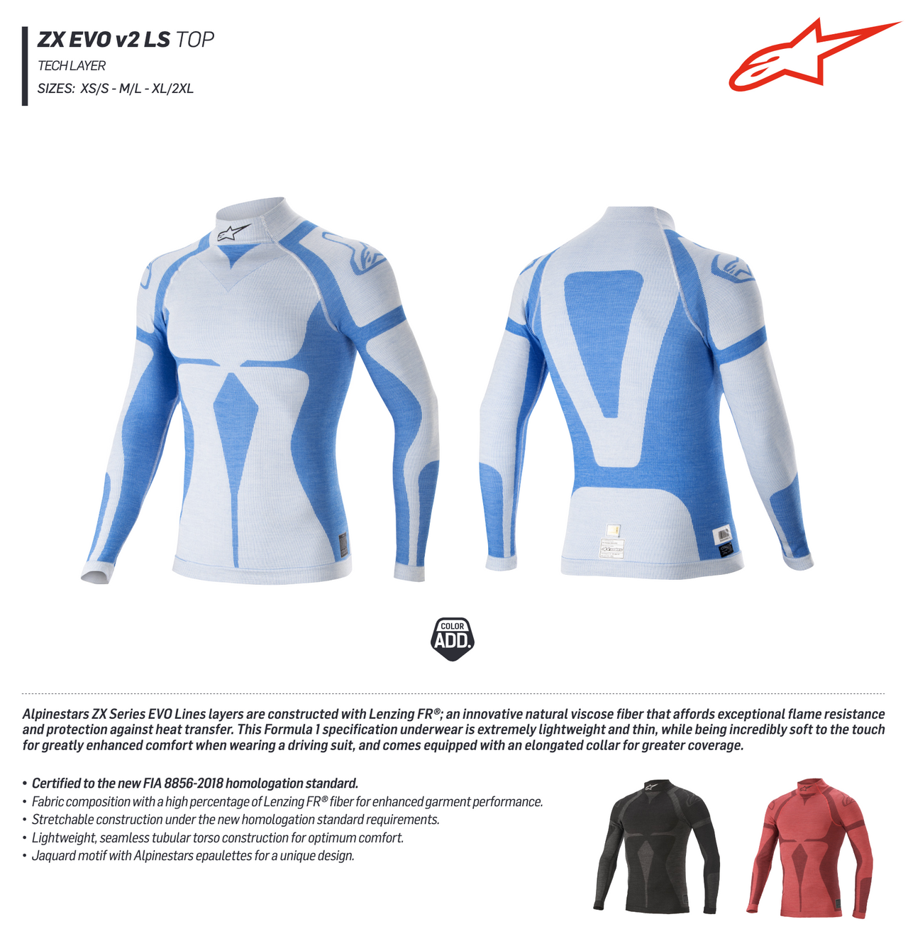 Alpinestars ZX EVO v2 Fireproof Shirt