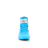 Thumbnail for Alpinestars Supertech K Shoes blue yellow front view image