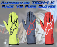 Thumbnail for Alpinestars_Tech-1_K_Race_v2_Pure_Karting_Gloves_Sale_Image