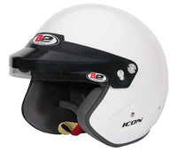 Thumbnail for Icon B2 open-face auto racing helmet with Snell SA2020 certification for track days and club racing