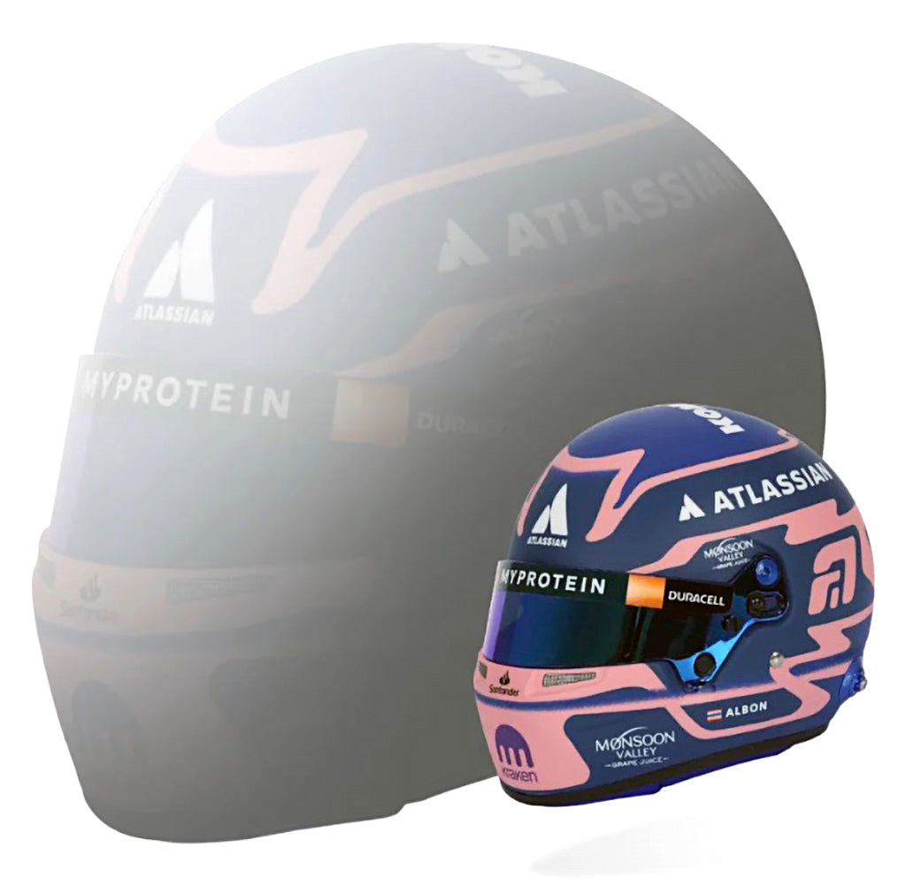 Bell 1:2 Scale F1 Mini Helmet Alex Albon | Williams