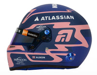 Thumbnail for Bell HP77 Alex Albon 1:2 Scale F1 Mini Helmet | Williams 2025 F1 Season