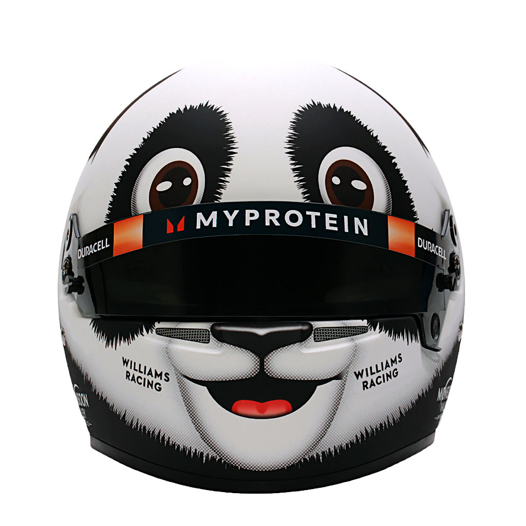 Bell HP77 Alex Albon China 1:2 Scale F1 Mini Helmet | Williams China GP