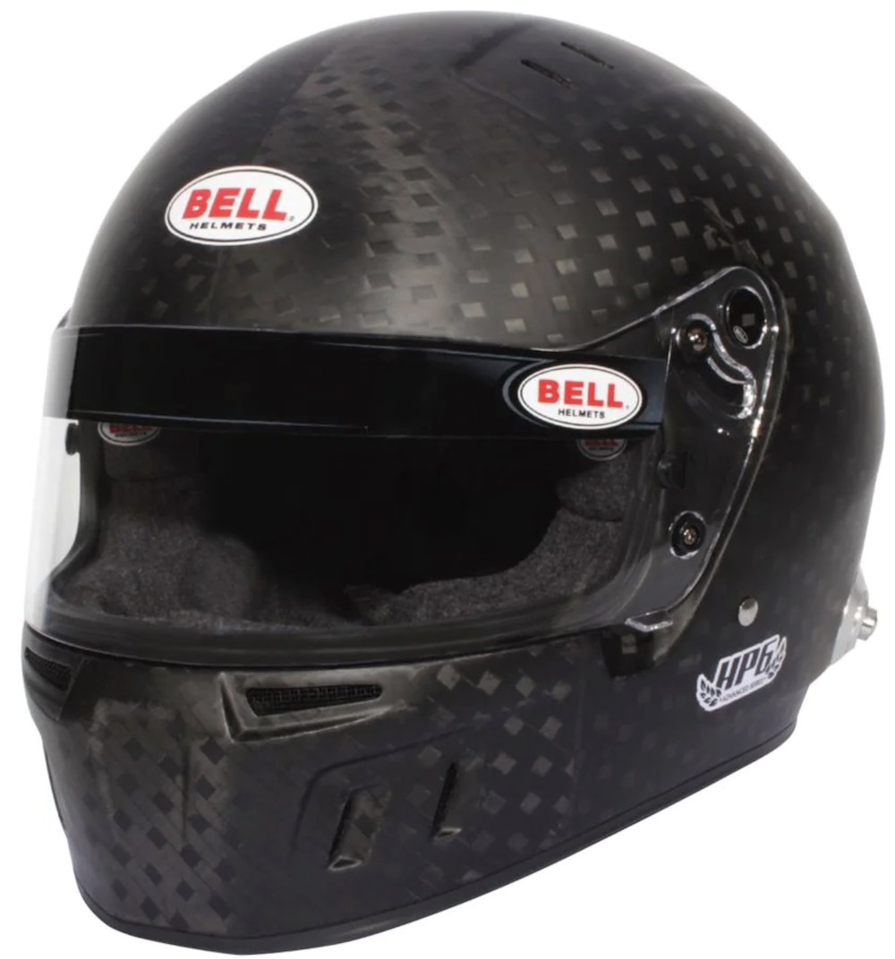 Bell HP6 RD-4C/EC 8860-2018 carbon fiber helmet main front left large IMAGE
