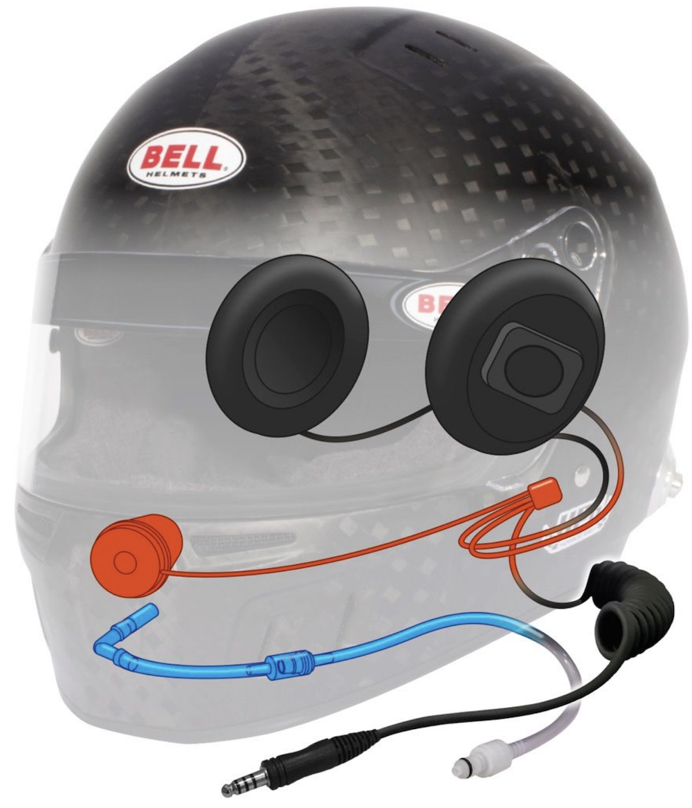 Bell HP6 RD-4C/EC 8860-2018 carbon fiber helmet DIAGRAM  IMAGE