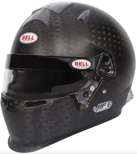 403 bell helmet Bell HP7 Carbon Helmet With Duckbill Spoiler - FIA8860 | Free HP Bag, Dark Grey Lining