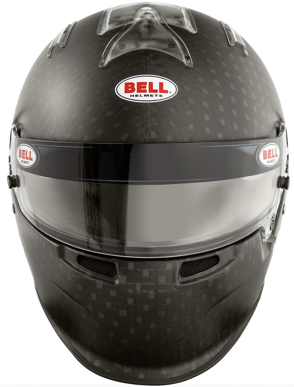 Bell HP7 Carbon Helmet With Duckbill Spoiler - FIA8860 | Free HP Bag, Dark Grey Lining Bell HP7 Carbon Helmet With Duckbill Spoiler - FIA8860 | Free HP Bag, Dark Grey Lining