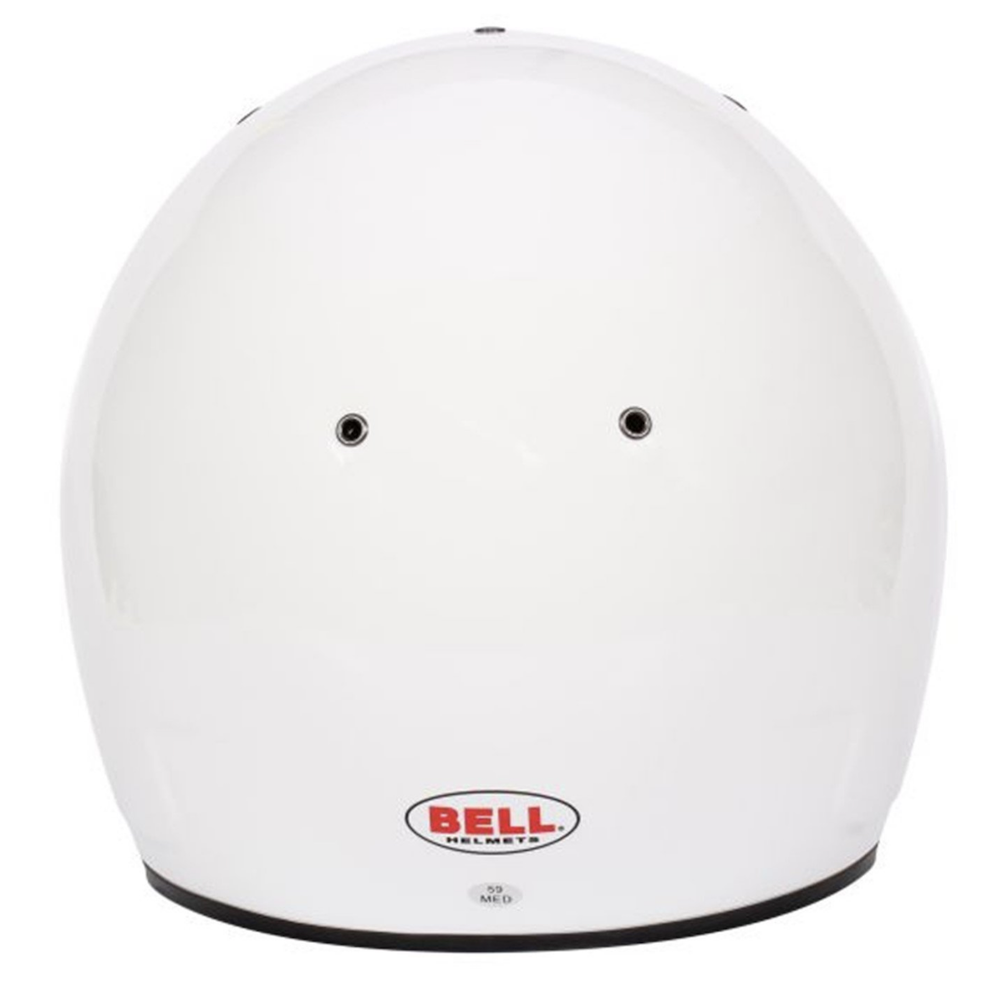 Detailed view of the Bell KC7-EV CMS Karting Helmet Rear Image