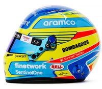 Thumbnail for Bell HP77 2024 Fernando Alonso 1:2 Mini Helmet