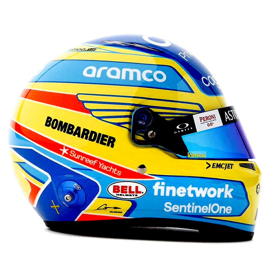 Bell HP77 2024 Fernando Alonso 1:2 Mini Helmet