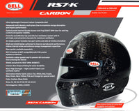 Thumbnail for Bell_RS7-K_Carbon_Fiber_Kart_Racing_Helmet_Discount_Sale_Image