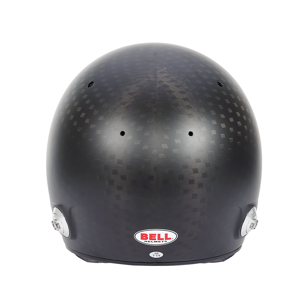 Bell RS7 Lite Carbon Fiber SA2025 Helmet Rear View Image
