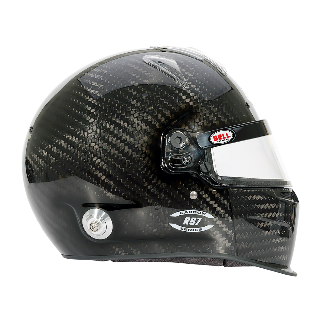 Bell RS7 SA2025 Carbon Fiber Duckbill Helmet Right Image